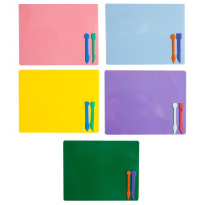 дошка для пластиліну велика 25х19,3см. + 2 стеки 0038 (130)