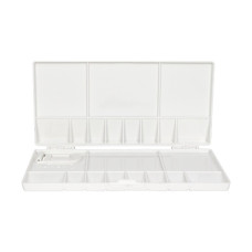 палітра пластикова D.K.Art & Craft прямокутна професійна складана 20х10х1,8см.  18495/94160372