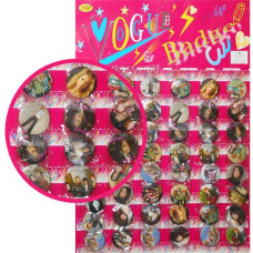 значки на бліст. малі 2,5см., ціна за 1шт.  (48)