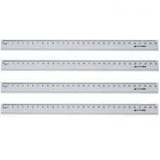 лінійка Buromax алюмінієва 30см. срібна  ВМ.5800-30 (продаж тільки упаковкою!!!)  (24/720)