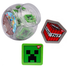 гумка YES фігурна "Minecraft"  560607  (50/300/1200)