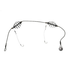 готове оснащення Просто снастi Снасть короп - карась 2 годівниці 2 гачка №6 20гр.  PSSKK-02-20