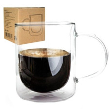 чашка з подвійною стінкою 300мл. Classic  201-2