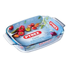 форма для запікання Pyrex Classic скляна прямокутна 34х22х6см. 2.6л.  231В000  (6)