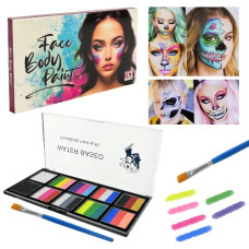 аквагрим палетка, яскраві кольори, в кор. 19х1х11см.  Cel-2503  (72)