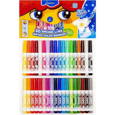 фломастери Marco JUMBO Super Washable 36кол. карт. упак.  1632-36СВ  (4/16)