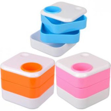 стакан для ручок "віяло" 10х10х9см. з відділеннями для канц. приладдя  ВРН-06/FS-568  (1/96)