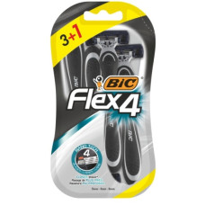 станок для гоління BIC Flex 4 набір 3+1шт., ціна за набір