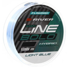 волосінь Flagman S-River Bolo Light Blue 135м. 0,18мм.  SRBL13518