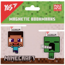 закладки магнітні YES "Minecraft Creeper" набір 2шт.  708101  (50/500)