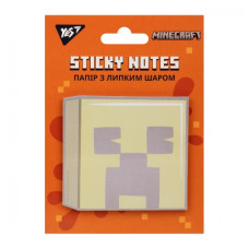 папір з клейким шаром Yes "Minecraft" фігурний 40арк.  170322  (12/144)