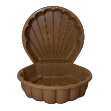 пісочниця-басейн "Мушля" Doloni-toys коричнева 80,8х80,1х20,2см.  01236/01есо