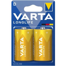 батарейка Varta LongLife LR20  1x 2 бліст.  (2/12/60)