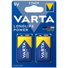 батарейка Varta Longlife Power LR6F22 крона 1х2 на бліст.  (2/20/100)