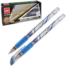 ручка Cello CL-601 гелева синя 0,5мм.  (12/72/1728)