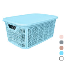 кошик з кришкою Jute 10л.  АК 601  (12)