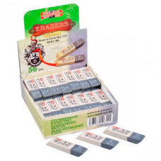 гумка K-I-N 6541/60 комбінована біло/сіра (уп.-56шт.) Sun Pearl  (56/448)