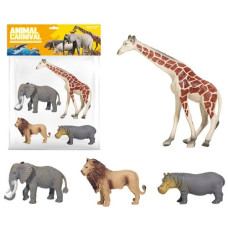 тварини дикі 12,5х9см., 4шт. в кул. 24х27,5см.  TLF-SAN  (72/144)