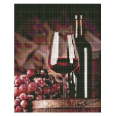 алмазна мозаїка Ідейка 40х50см. "Витончений смак"  АМО7392