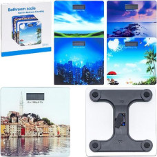 ваги підлогові побутові скляні 28х28х2см., до 180кг.  2016КТ/117299  (10)