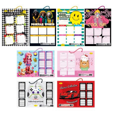 розклад уроків Апельсин ламін. А4 з ручкою  АП-0801  (32)