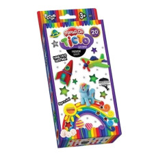 набір д/творч. Danko toys "Тісто для ліплення Master Do" в кор. 20кол.х20гр.  TMD-15-01  (20)