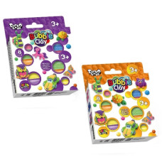 набір д/творч. Danko toys "Bubble clay"  8кол.  BBC-04-01  (20)