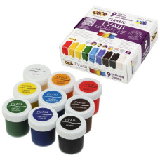 гуаш Zibi CLASSIC  9кол./20мл.  ZB.6611  (18)