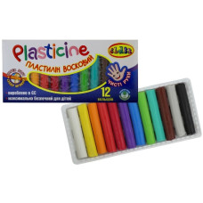 пластилін Class "Чисті руки" ЕСО круглий 12кол./200гр.  7627С  (60)