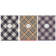 блокнот А6 50арк. склейка, мат. лам., білий блок, клітинка "Student"  A6-GB-050-821К  (240)