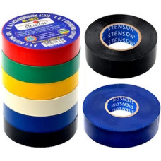 ізоляційна стрічка Stenson ПВХ 50м. чорна/синя/асорті  МН-0031/0032/0033  (10/200)