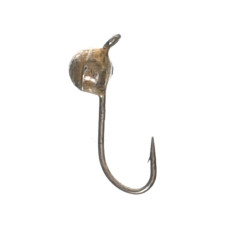 мормишка вольфрамова "Куля з вушком спорт" d-2,5мм. срібло  Р2825-2