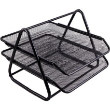 лоток J.Otten металевий горизонт. "сітка" на 2 від. чорний  1981-2-В (DSCN1088-B)  (12)