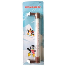 термометр віконний пл. 2х6х21см. на бліст. 1050  (120)