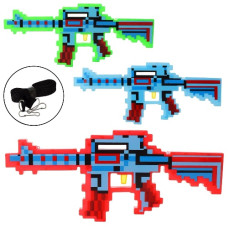 автомат МК 39см., звук, на батар. в кул. 39х17х2,5см.  0223-2  (72)