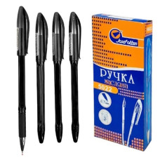 ручка J.Otten 5022 "Easy Office" кулькова масл. чорна  (12/144/1728)