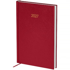 щоденник Axent Classic City бордовий А5, 168арк., датований на 2027 рік  8842-27-4-А  (12/24)