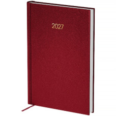 щоденник Axent Classic Style бордовий А5, 168арк., датований на 2027 рік  8840-27-3-А  (12/24)