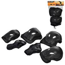 захист для колін, ліктів, зап'ясть, розмір L, в сітці 24х38х10см.  MS 3423  (50)