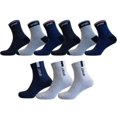 шкарпетки чоловічі сітка спорт, стандартне плетіння, в ас-ті  (12)