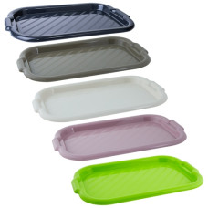 таця Алеана пластмасова прямокутна 45х30х4см.