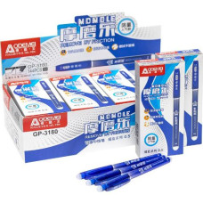 ручка GP-3180 "пиши-витирай" гелева синя 0,5мм.  (12/144/2304)