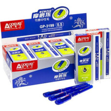 ручка GP-3199 "пиши-витирай" гелева синя 0,5мм.  (12/144/2304)