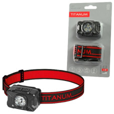 ліхтарик налобний Titanum 170Lm 8500K  TLF-H09  (1/10/80)