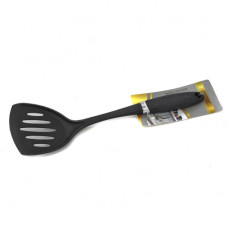 лопатка кухонна нейлон чорна 34х10см.  WEL-M9-3  (288)