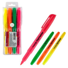 набір текст-маркерів Axent D2503-40  4кол. клиноподібних 2-4мм.  (12/144)