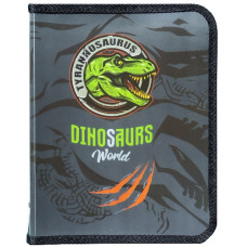 тека Class на блискавці об'ємна "Dino" 25х19х3см.  5627-24С