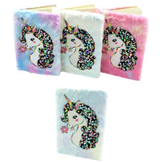 блокнот J.Otten MRB2338-11 пухнастий "Unicorn" А5/80арк., 70гр./м2  (1/100)