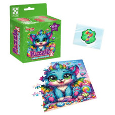 гра розвиваюча пазли із сюрпризом "Бірюзовий дракончик" Vladi Toys  VT8030-04