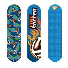 закладки YES 2D "Football" блакитні  708141  (10/100/1000)